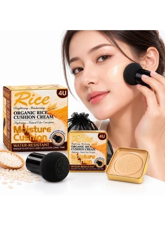 RICE CUSHION CREAM 20 GR TONO 02 IVORY - WOKALI - 3