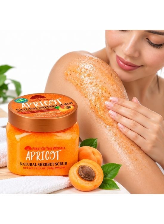 EXFOLIANTE CORPORAL SHERBET APRICOT 600 GR - WOKALI - 3