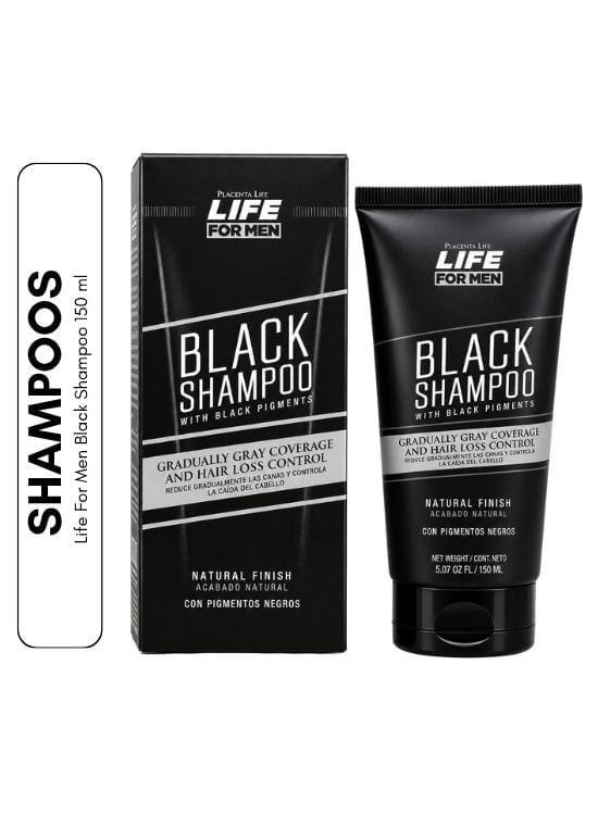 LIFE FOR MEN BLACK SHAMPOO 150 ML - 1