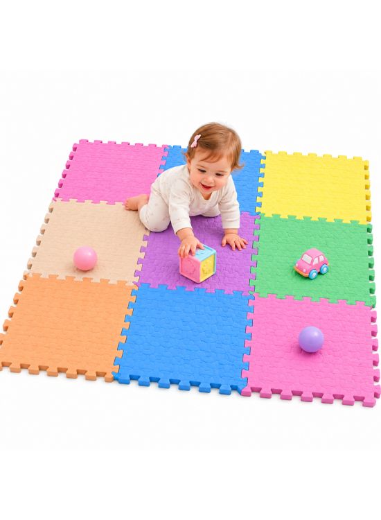 PISOS DIDÁCTICOS MULTICOLOR ALTO RELIEVE 10 PIEZAS - 3