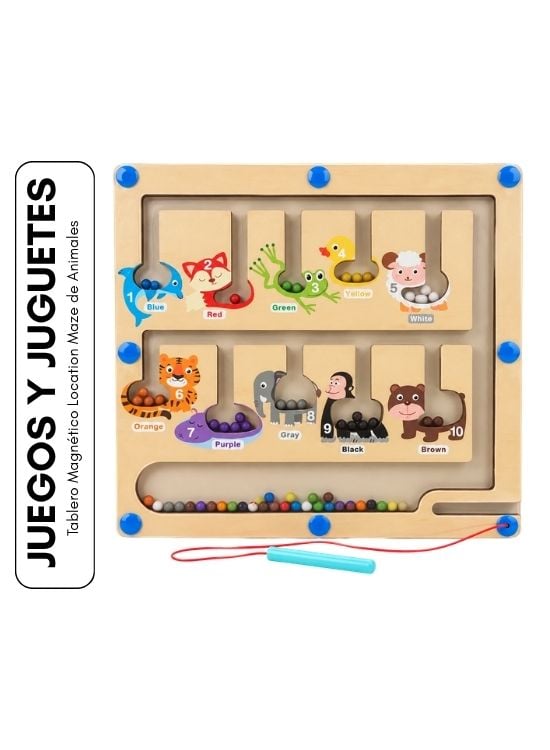 TABLERO MAGNÉTICO LOCATION MAZE DE ANIMALES - 1