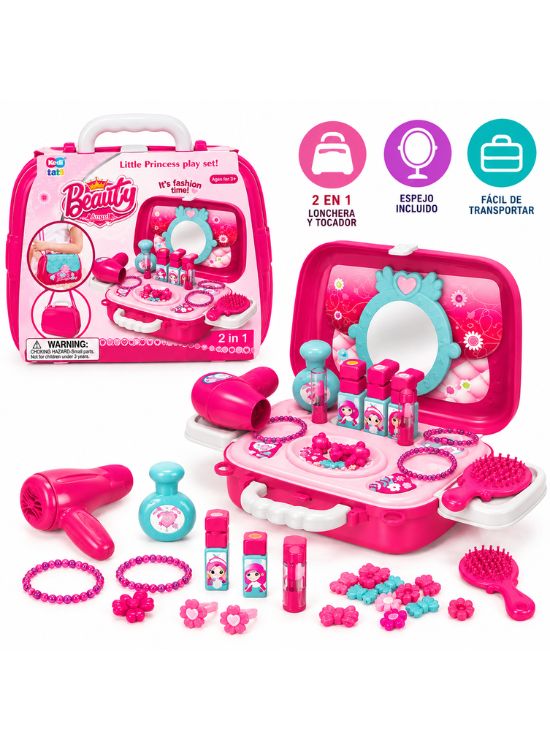 SET LONCHERA DE BELLEZA CARTERA 2 EN 1 - 2