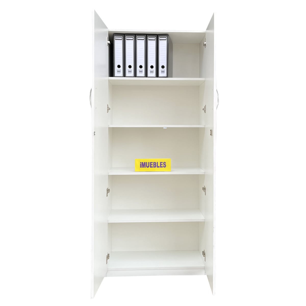 ARMARIO IMUEBLES 80 MELAMINA 2 PUERTAS OFICINA CON LLAVE - 4
