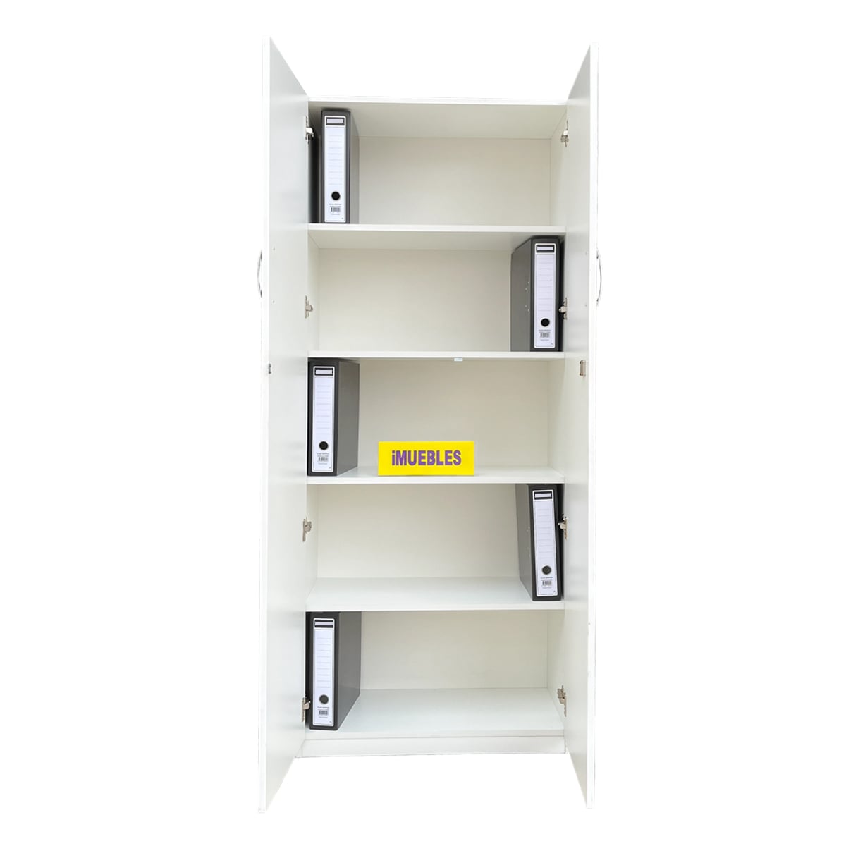 ARMARIO IMUEBLES 80 MELAMINA 2 PUERTAS OFICINA CON LLAVE - 5