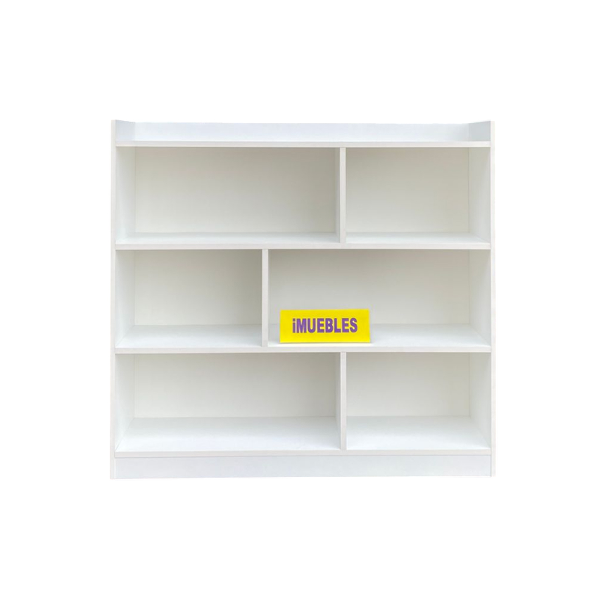ORGANIZADOR ESCOLAR LIBRERO ESTANTE MELAMINA COLOR BLANCO - TEMEL - 4