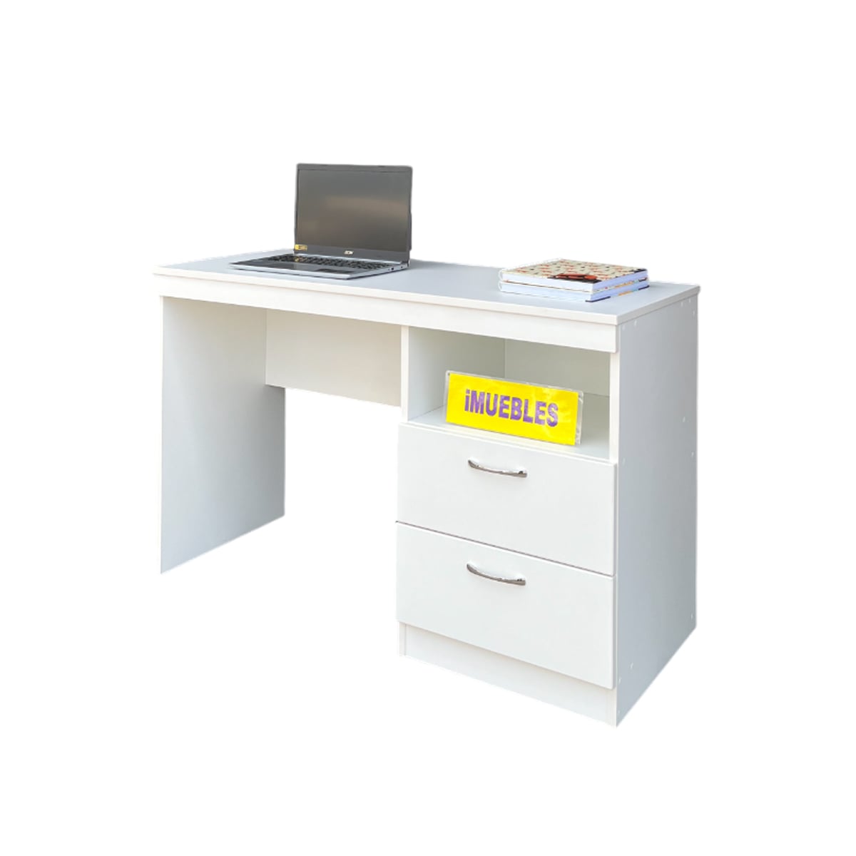 Escritorio de Oficina 120 cm PES color Blanco - 1