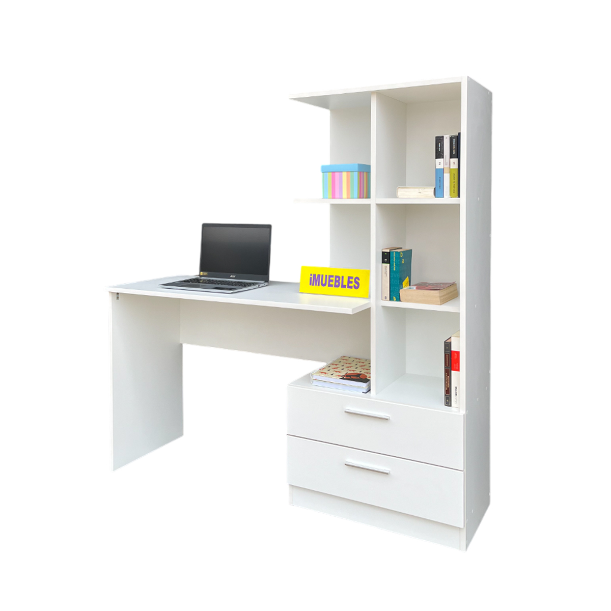 Módulo de Estudio NANCY 145 cm color Blanco - 2