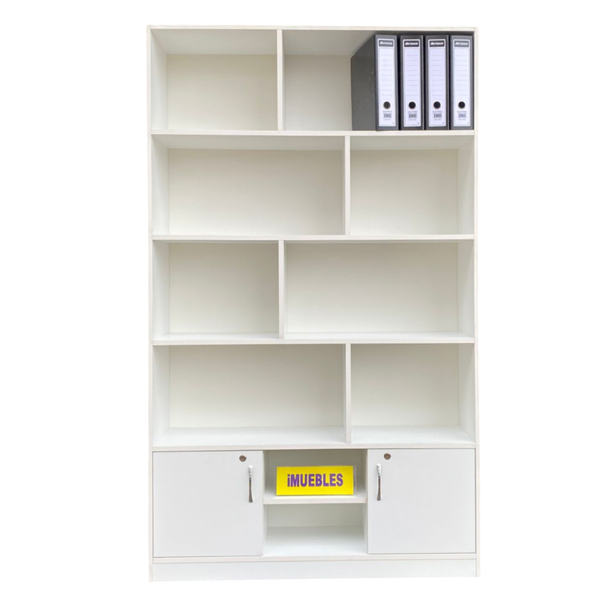 Estante de Oficina 120 cm KALE color Blanco - 1