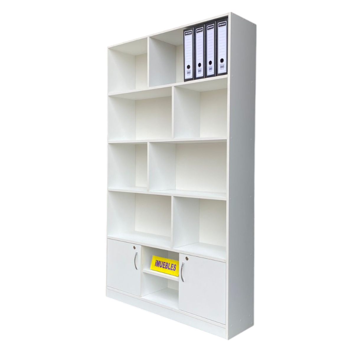 Estante de Oficina 120 cm KALE color Blanco - 5