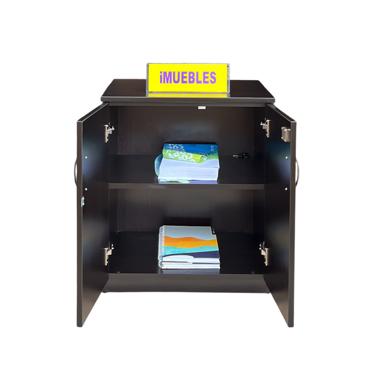 MESA AUXILIAR PARA IMPRESORA Y OFICINA YAZY TEMEL COLOR WENGUE - 5