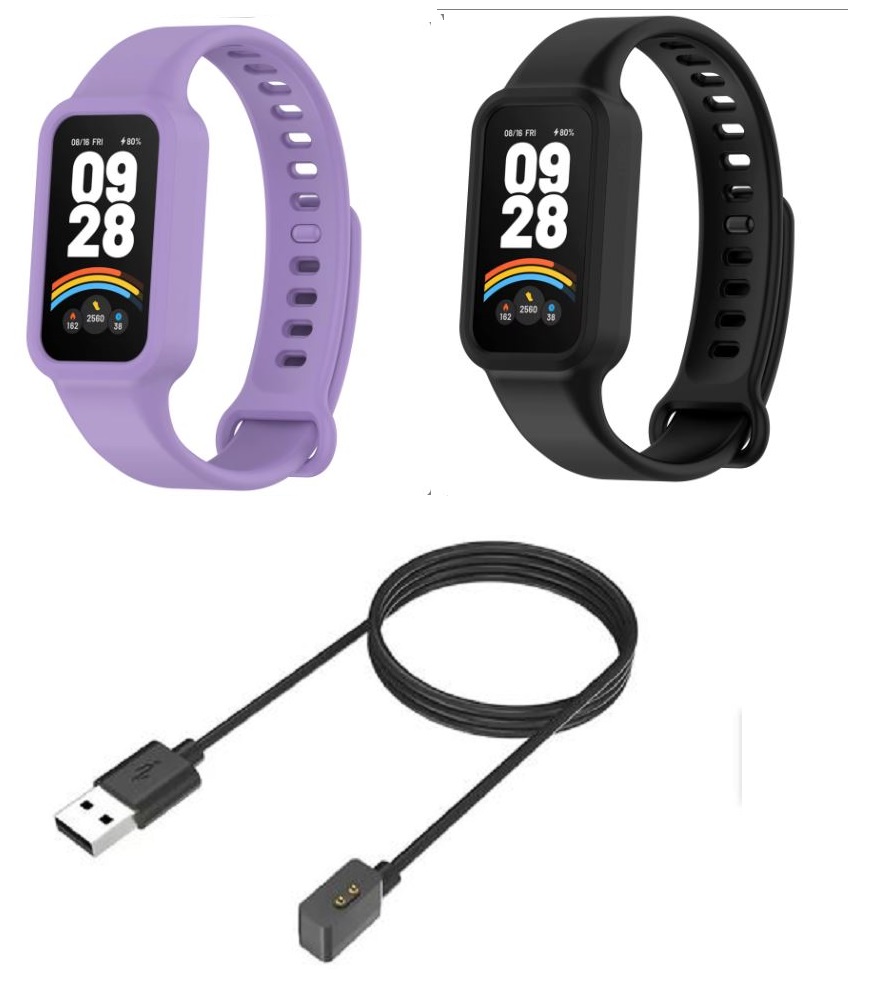 CORREA SILICONA MI SMART XIAOMI BAND 3, 9 ACTIVE - 1