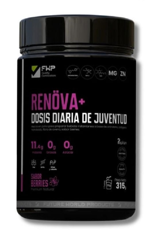 RENÖVA+ COLÁGENO HIDROLIZADO CON BIOPÉPTIDOS ACTIVOS BERRIES - 1