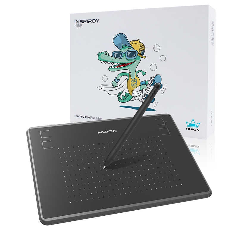 TABLETA GRAFICA DIGITAL HUION INSPIROY H430P - 1