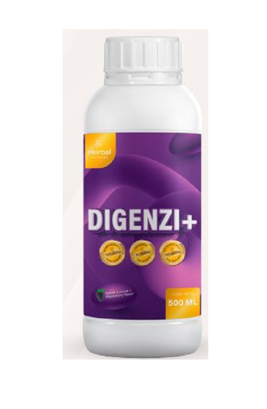 DIGENZI+ SUPLEMENTO LÍQUIDO FRASCO HERBAL NATURAL 500ML - 1