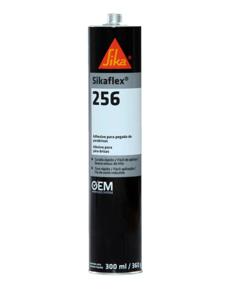 ADHESIVO PARA PARABRISAS SIKAFLEX 256 (NEGRO) - 300ML - 1