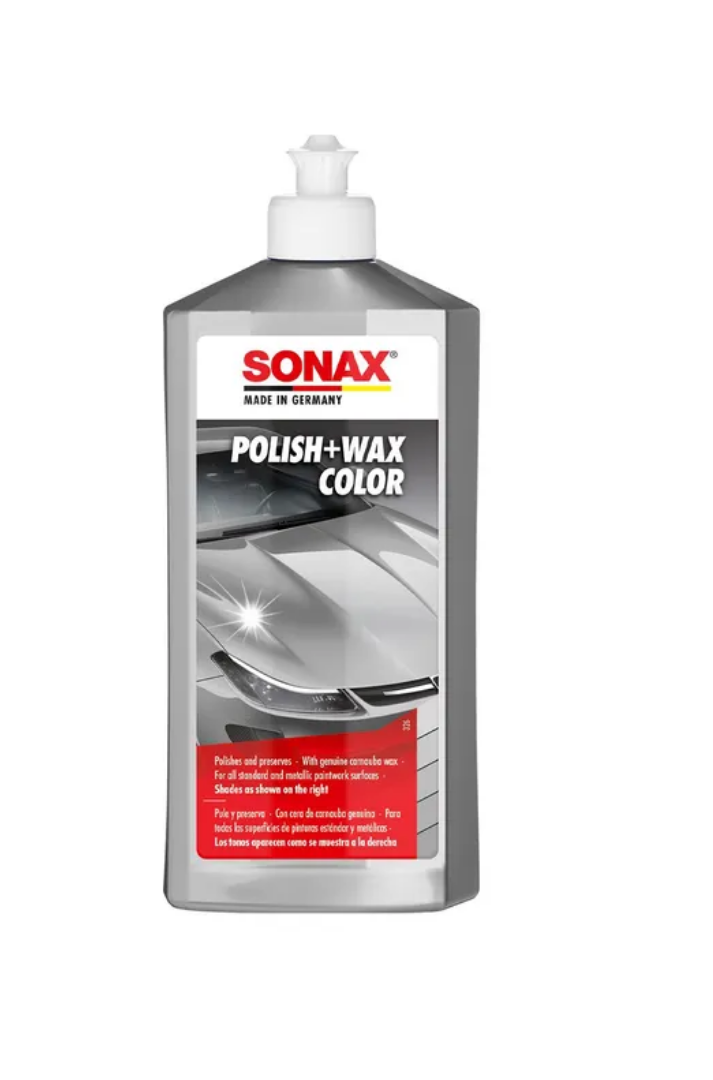SONAX CERA POLISH PLATA 500ML UNIDAD - 1