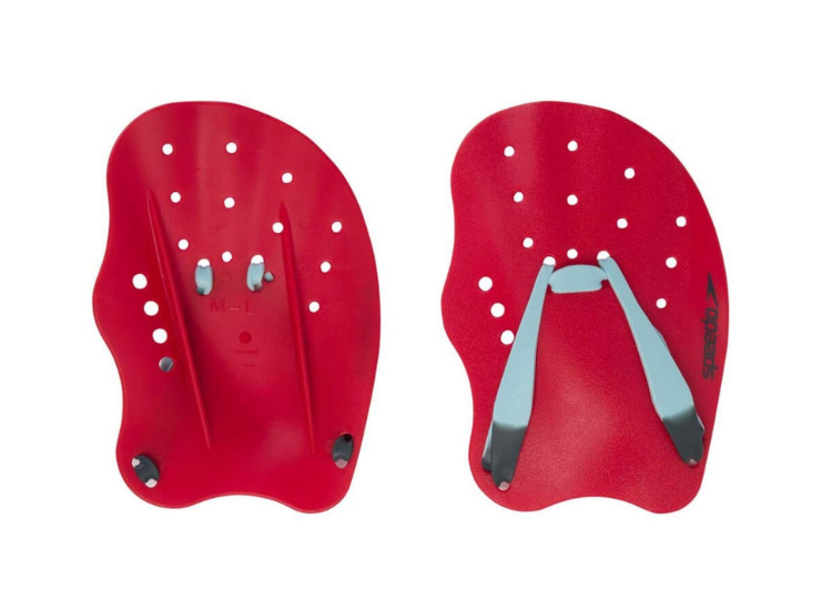 PALETA SPEEDO TECH PADDLE RED BLUE - 1