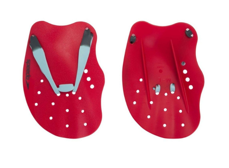 PALETA SPEEDO TECH PADDLE RED BLUE - 2