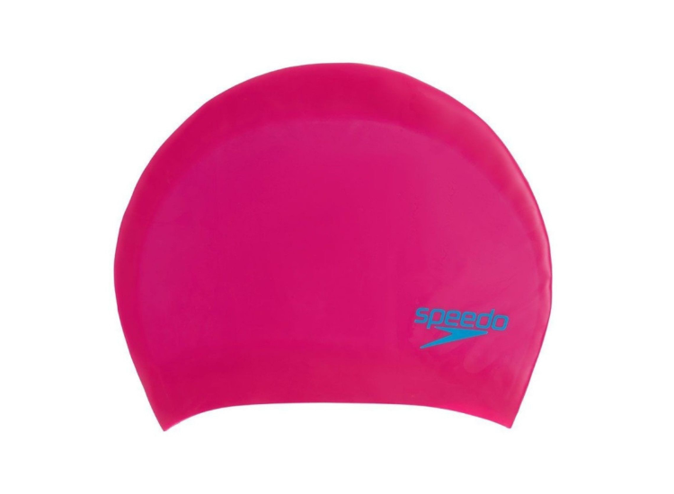 GORRO SPEEDO LONG HAIR JUNIOR NATACIÓN - 1