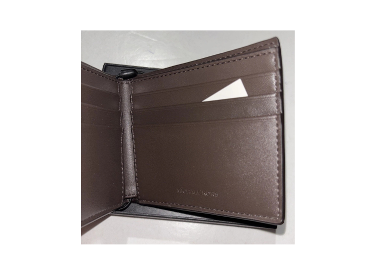 BILLETERA MICHAEL KORS JET SET HOMBRE - CAMEL - 4