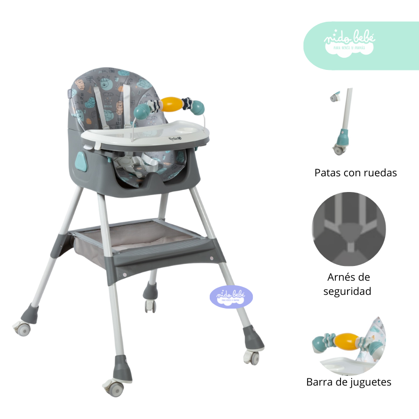 SILLA COMER BEBÉ CAMMY - 2