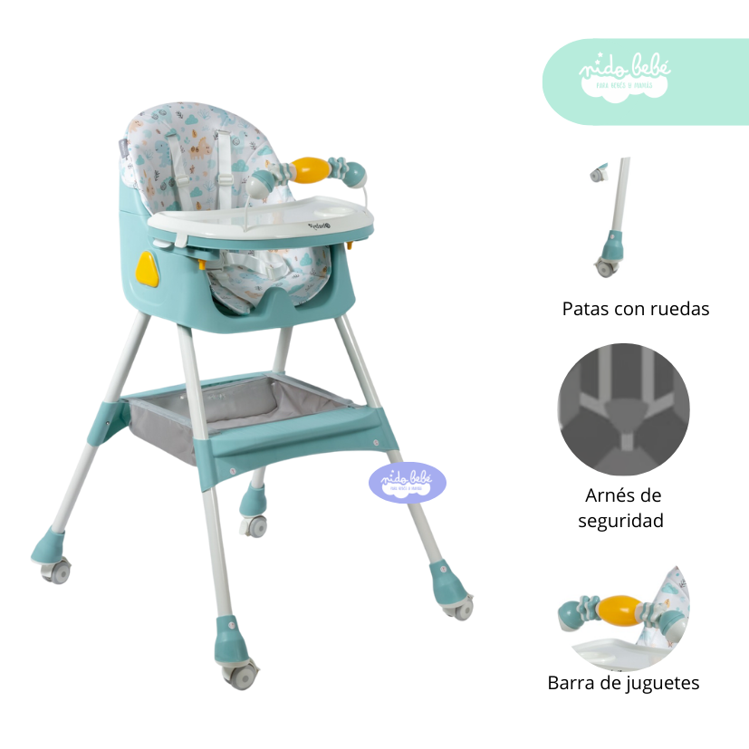 SILLA COMER BEBÉ CAMMY - 3