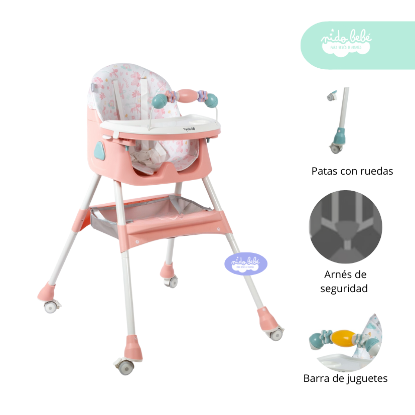 SILLA COMER BEBÉ CAMMY - 4