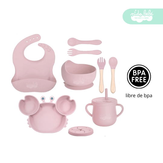 SET ALIMENTACIÓN BEBÉ CANGREJITO - 1