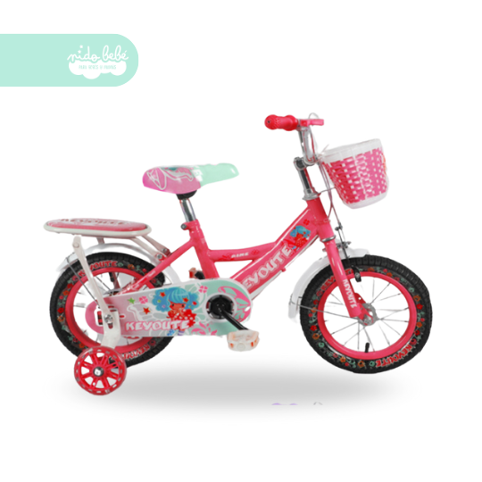 BICICLETA INFANTIL ARO 16 PARA NIÑA CON CANASTILLA - 3
