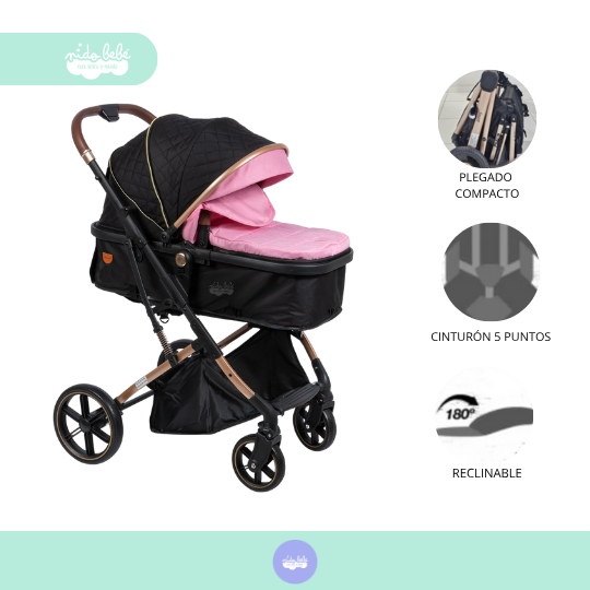 COCHE MOISES DE BEBÉS MODELO PREMIUM GIOR - 3
