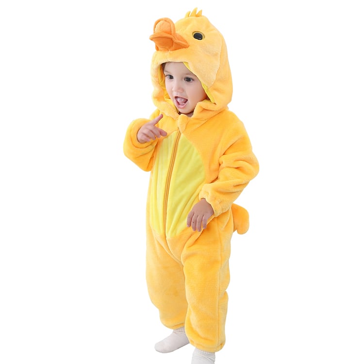 PIJAMA DISFRAZ UNISEX MICHLEY ONESIE BABY PELUCHE PATITO 30M JMP - 1