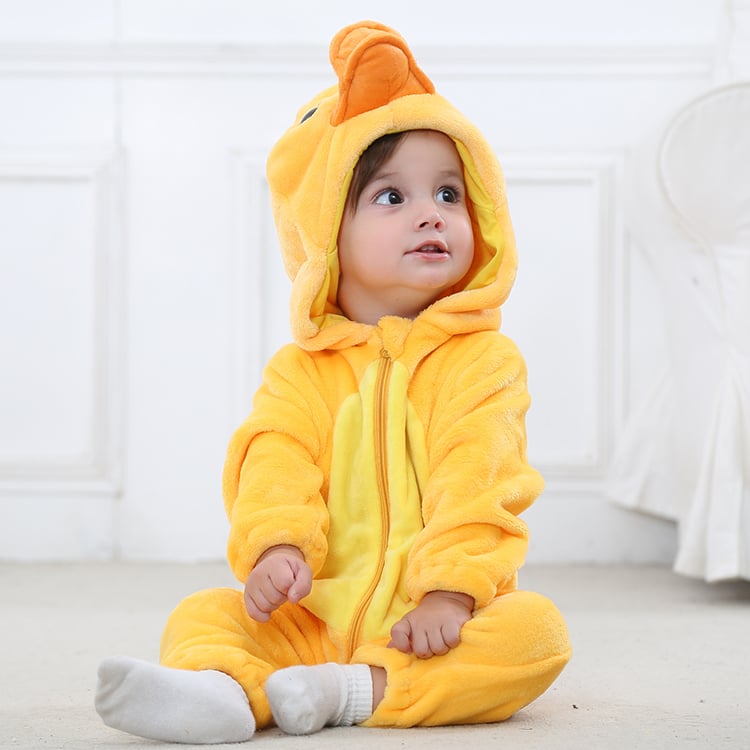 PIJAMA DISFRAZ UNISEX MICHLEY ONESIE BABY PELUCHE PATITO 30M JMP - 2