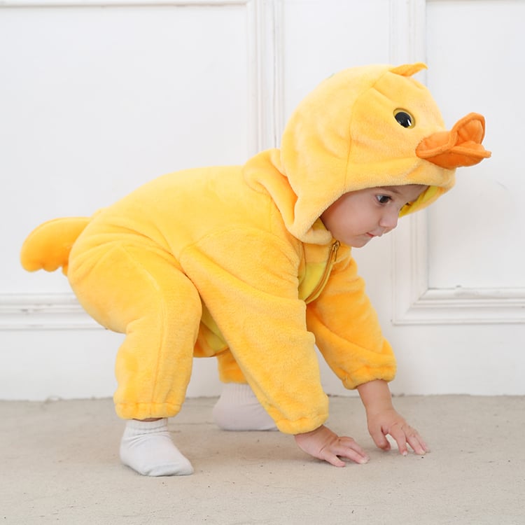 PIJAMA DISFRAZ UNISEX MICHLEY ONESIE BABY PELUCHE PATITO 30M JMP - 4