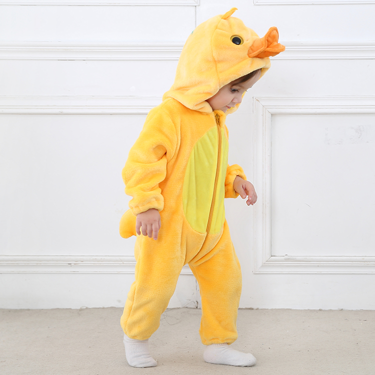 PIJAMA DISFRAZ UNISEX MICHLEY ONESIE BABY PELUCHE PATITO 30M JMP - 5