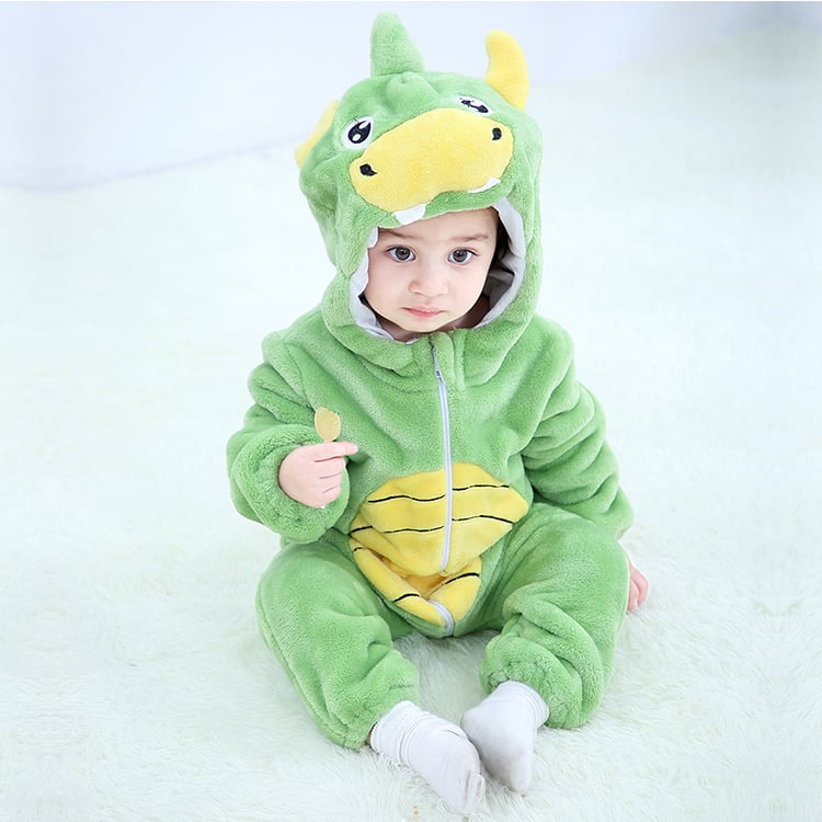 DISFRAZ UNISEX MICHLEY ONESIE BEBÉ ANTIALERGICO DRAGONCITO - 2