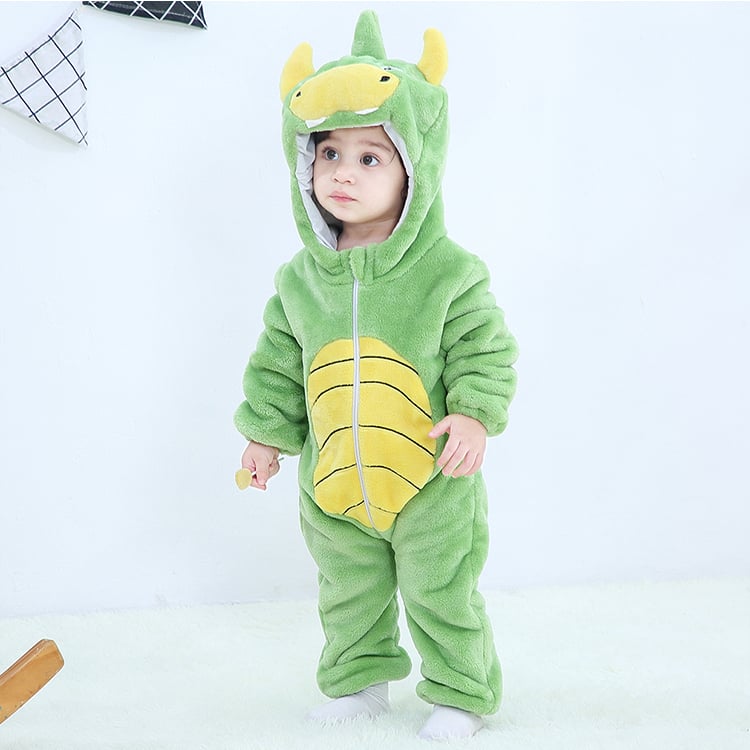 DISFRAZ UNISEX MICHLEY ONESIE BEBÉ ANTIALERGICO DRAGONCITO - 3