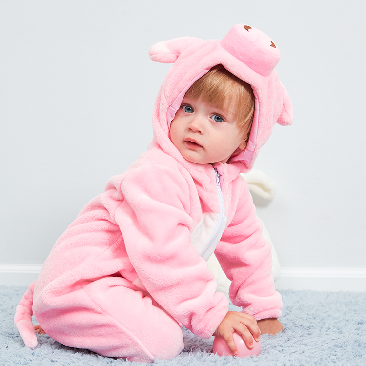 DISFRAZ UNISEX MICHLEY ONESIE BEBÉ ANTIALERGICO CERDITA - 2