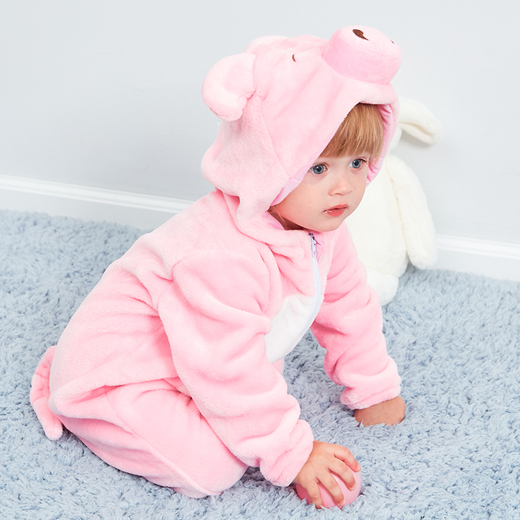 DISFRAZ UNISEX MICHLEY ONESIE BEBÉ ANTIALERGICO CERDITA - 3