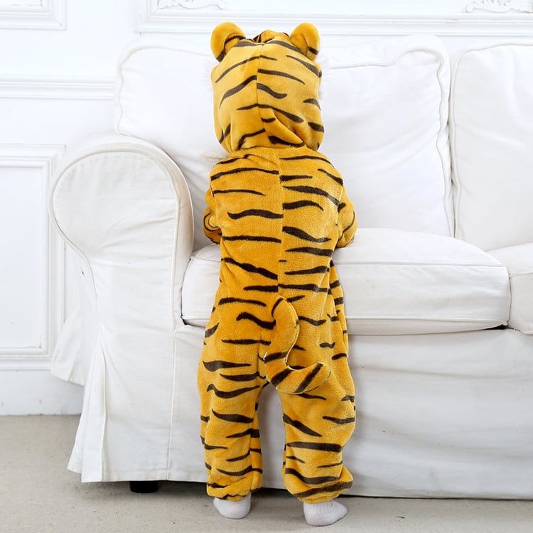 DISFRAZ UNISEX MICHLEY ONESIE BEBÉ ANTIALERGICO TIGRE - 6