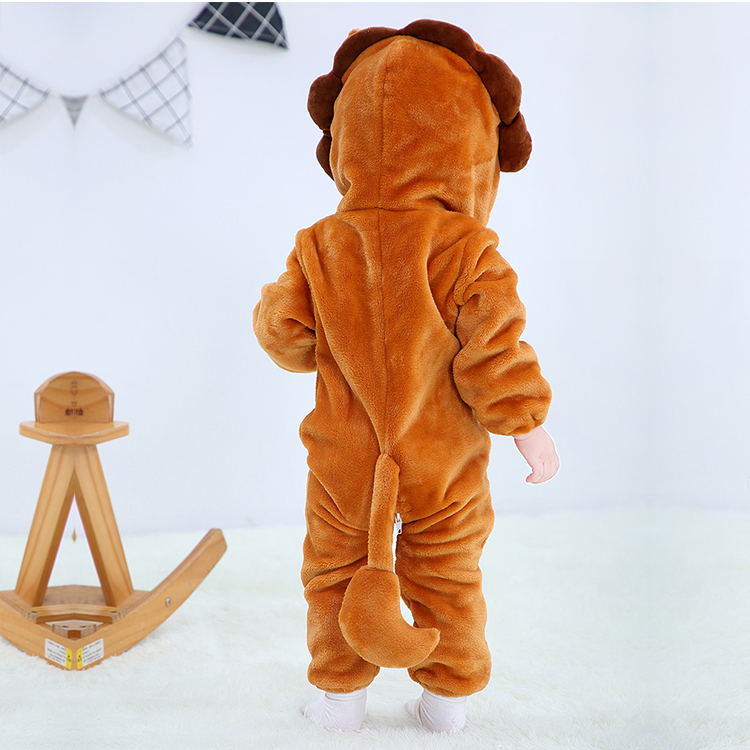 DISFRAZ UNISEX MICHLEY ONESIE BEBÉ ANTIALERGICO LEONCITO - 6
