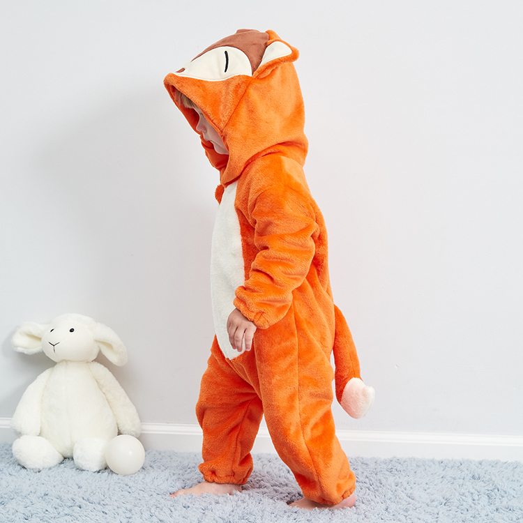DISFRAZ UNISEX MICHLEY ONESIE BEBÉ ANTIALERGICO ZORRITO - 6
