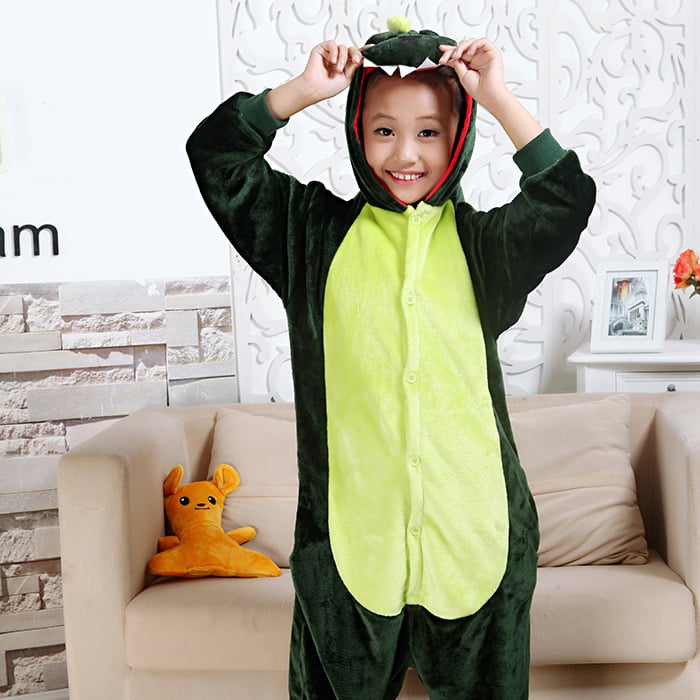DISFRAZ UNISEX ONESIE PIJAMA DINOSAURIO ANTIALERGICA JMP - 3