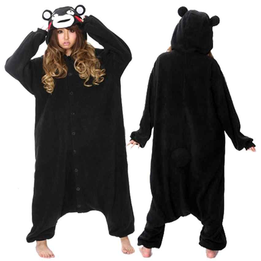 PIJAMA ENTERIZO UNISEX DISFRAZ OSO MARRON - JMP SHOP - 1