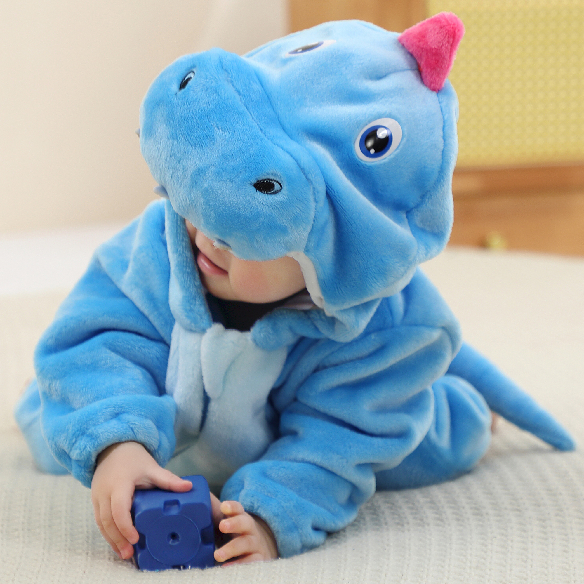 PIJAMA HIPOALERGENICO PARA BEBE DRAGONCITOS - MICHLEY - 2