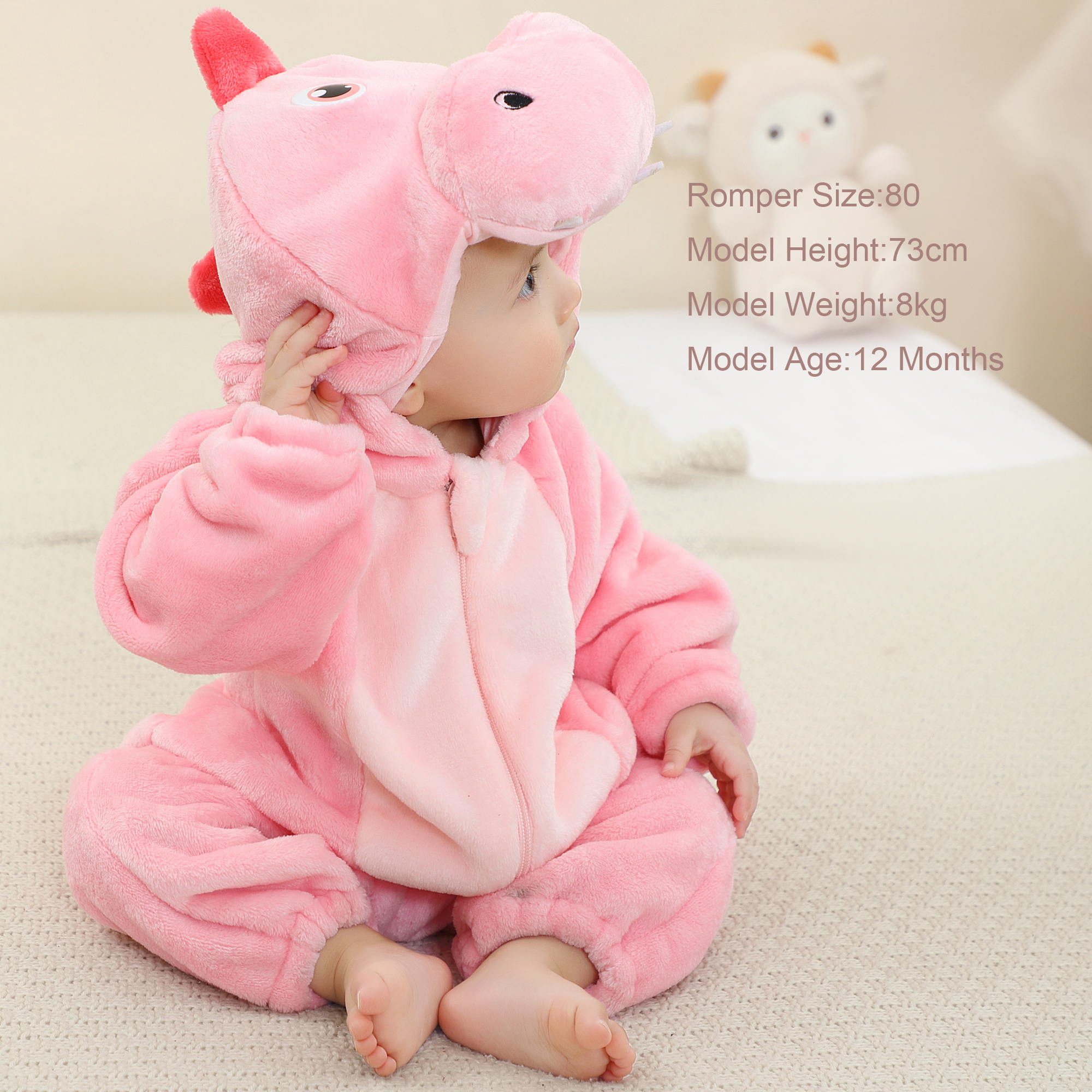 PIJAMA HIPOALERGENICO PARA BEBE DRAGONCITOS - MICHLEY - 2