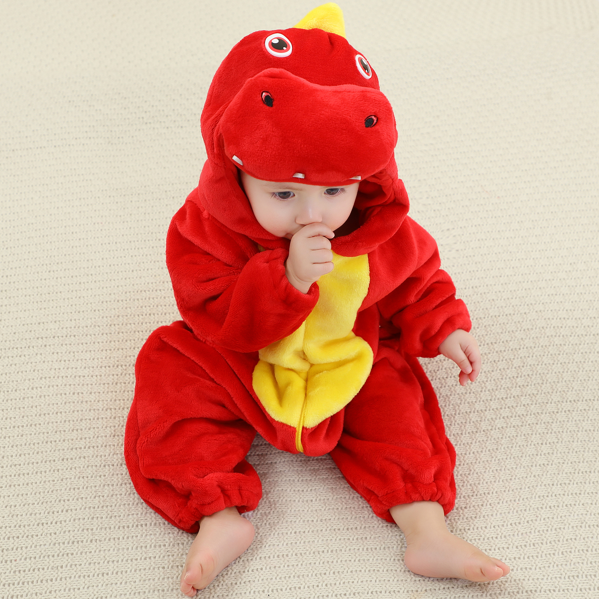 PIJAMA HIPOALERGENICO PARA BEBE DRAGONCITOS - MICHLEY - 2