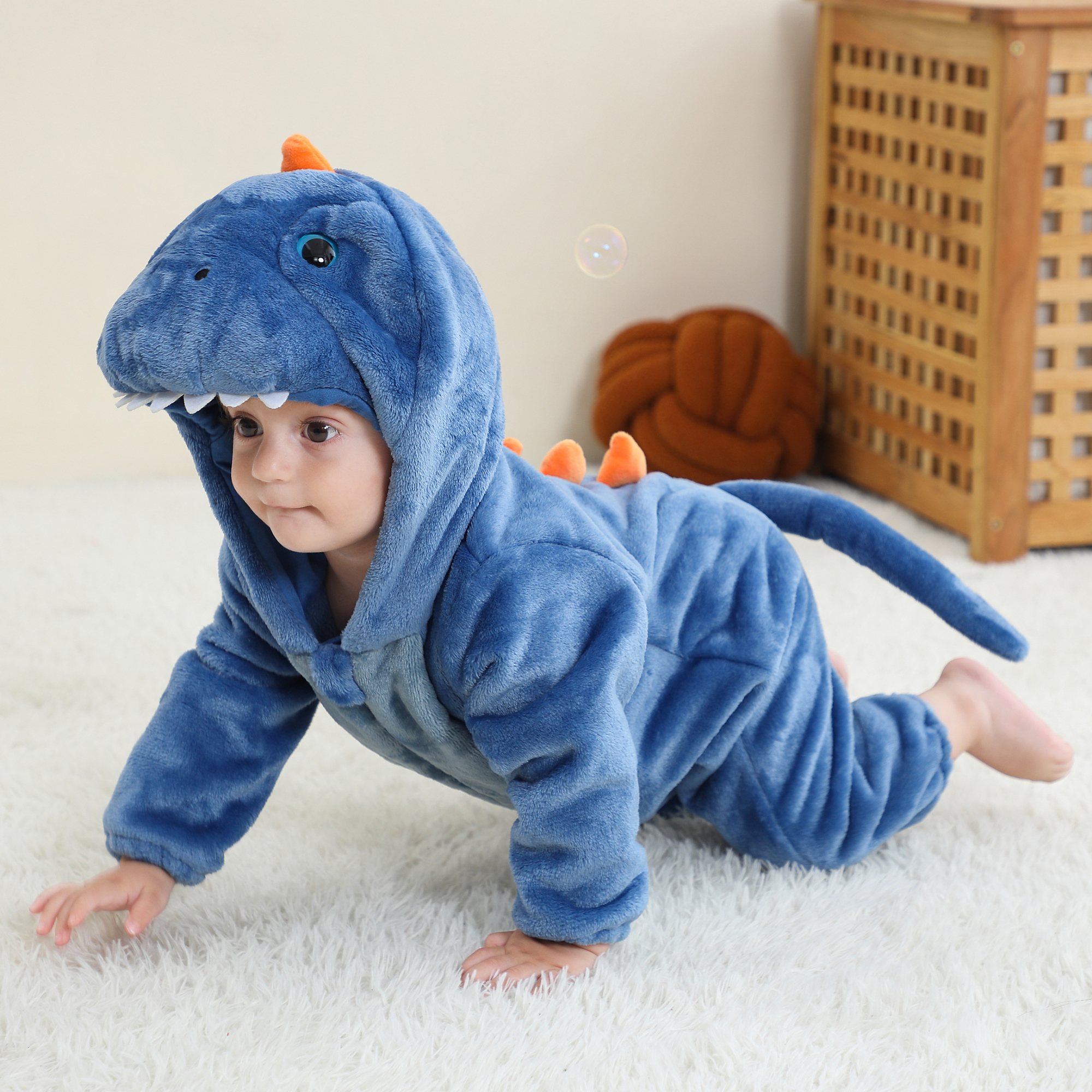 PIJAMA HIPOALERGENICO PARA BEBE DRAGONCITOS - MICHLEY - 3