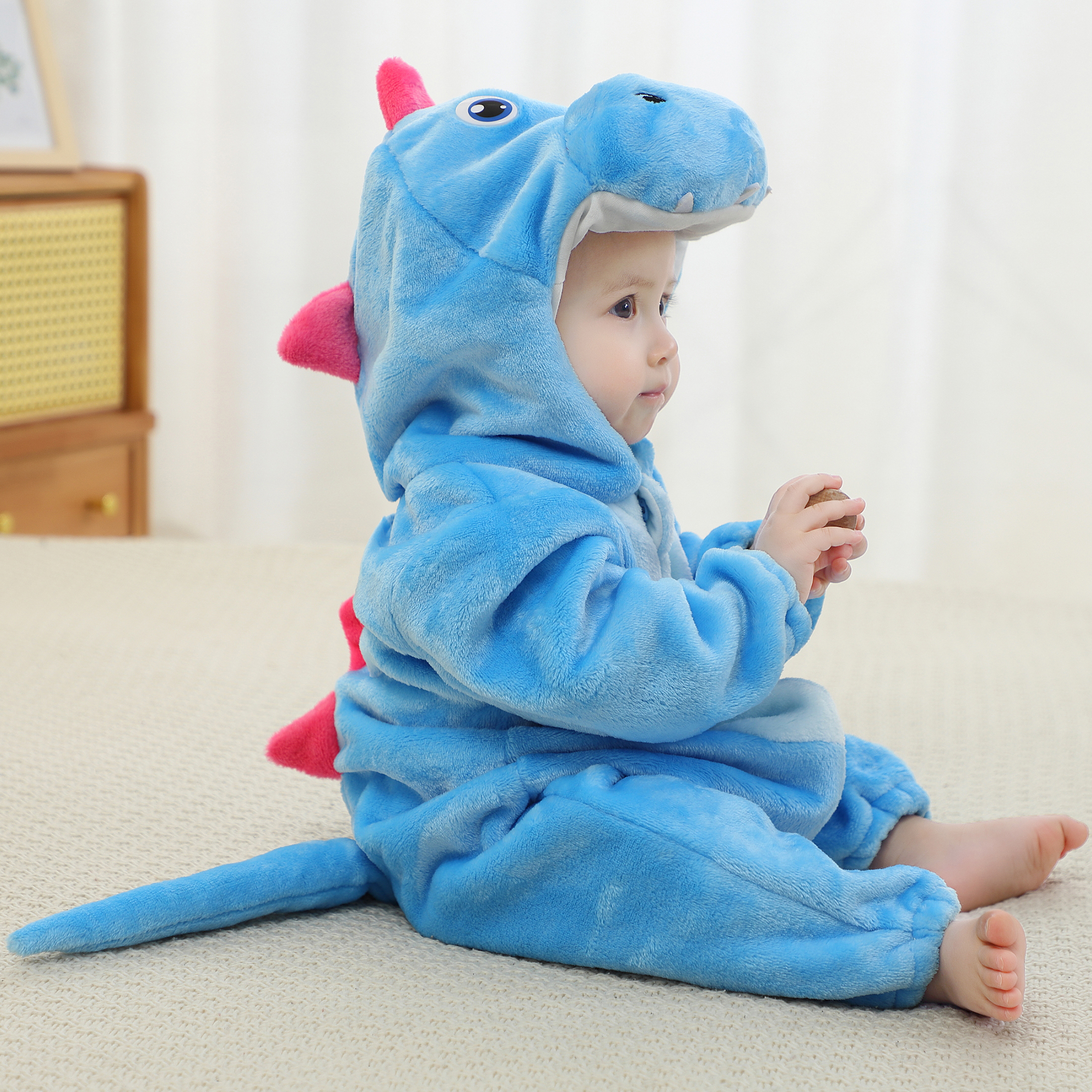 PIJAMA HIPOALERGENICO PARA BEBE DRAGONCITOS - MICHLEY - 3