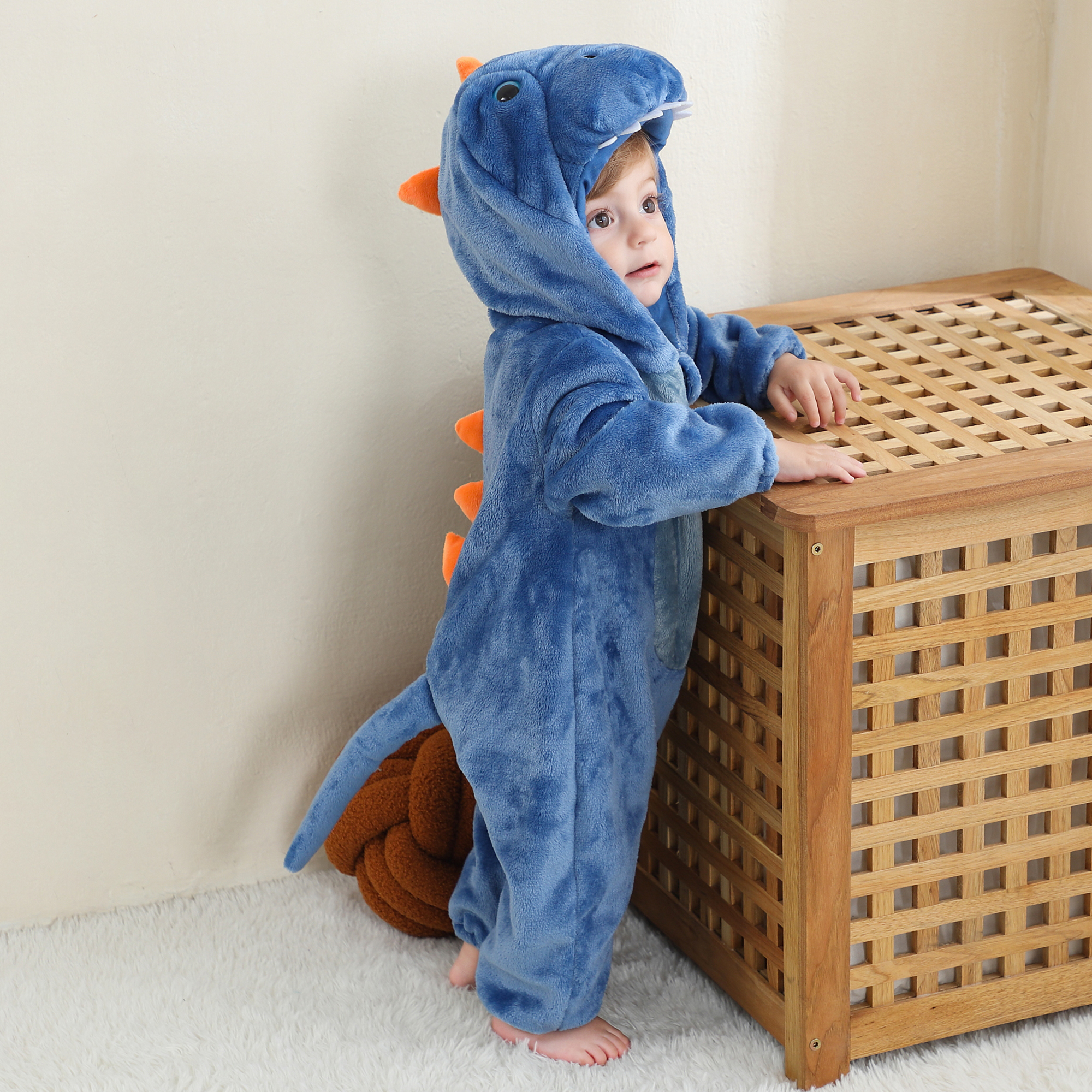 PIJAMA HIPOALERGENICO PARA BEBE DRAGONCITOS - MICHLEY - 4
