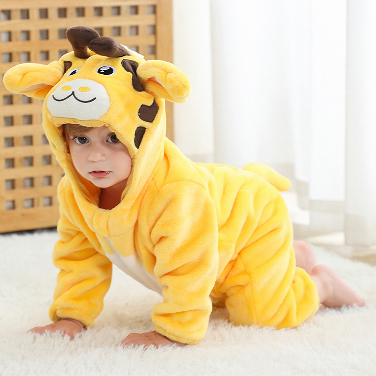PIJAMA HIPOALERGENICO PARA BEBE JIRAFITA - MICHLEY - 3